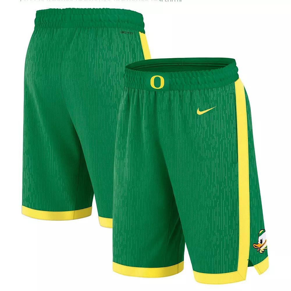 Men's Nike Green Oregon Ducks Road Replica Performance Shorts, Size: XL Product Image