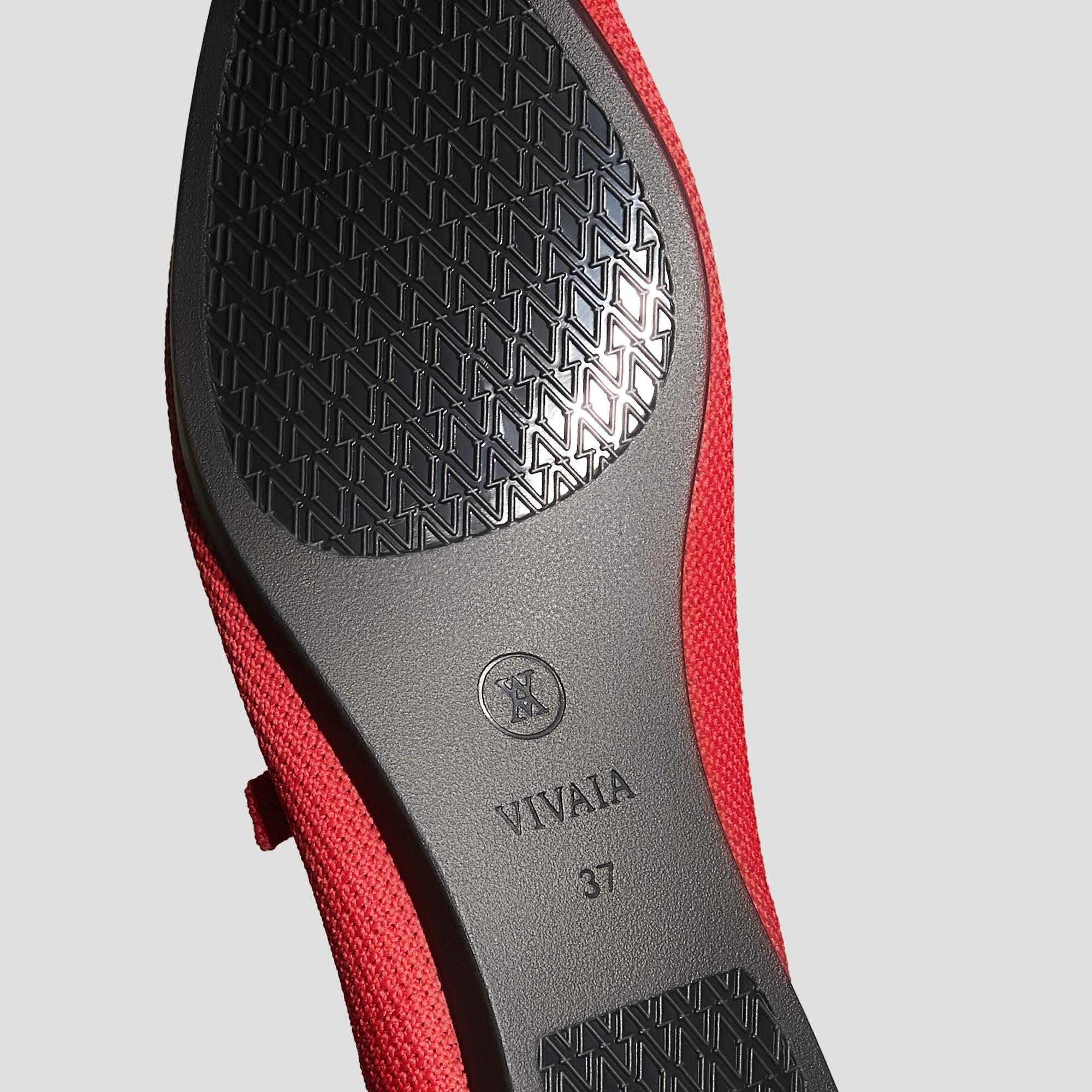 Pointed-Toe V-Strap Mary-Jane Flats (Aria Mary-Jane) Product Image
