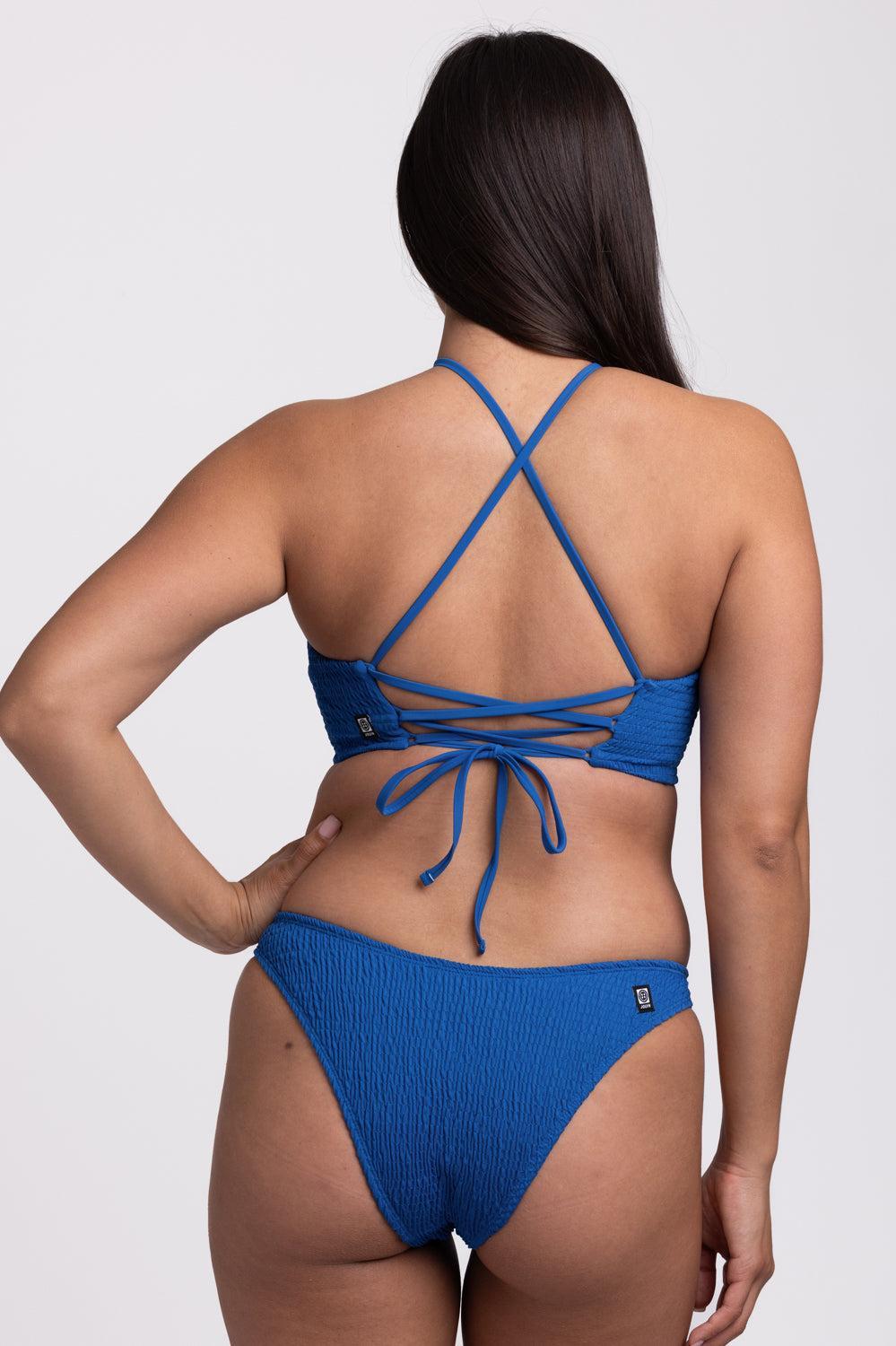 Final Sale Kelia Smocked Bikini Bottom Product Image
