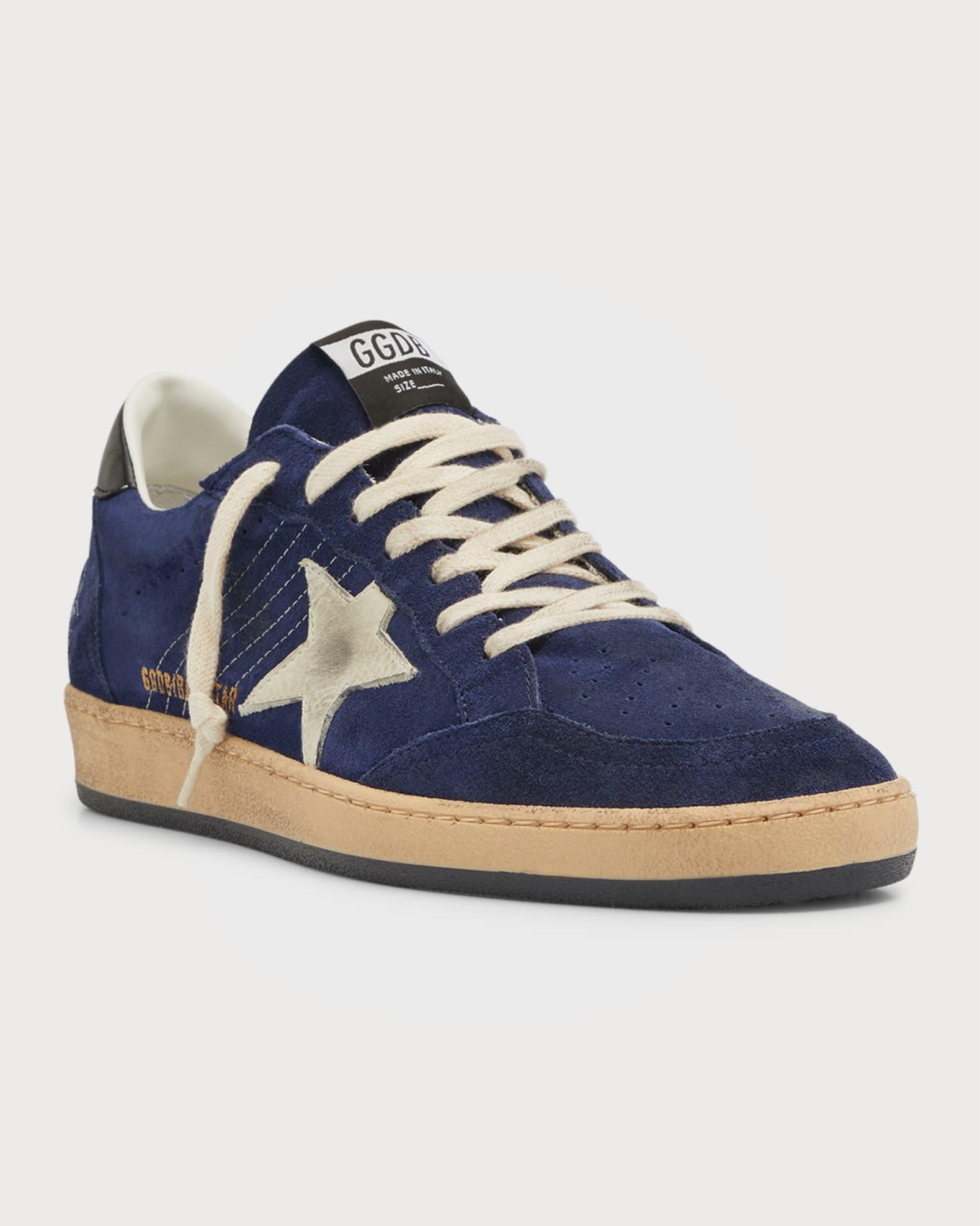 Men's Ball Star Suede Low-Top Sneakers Product Image