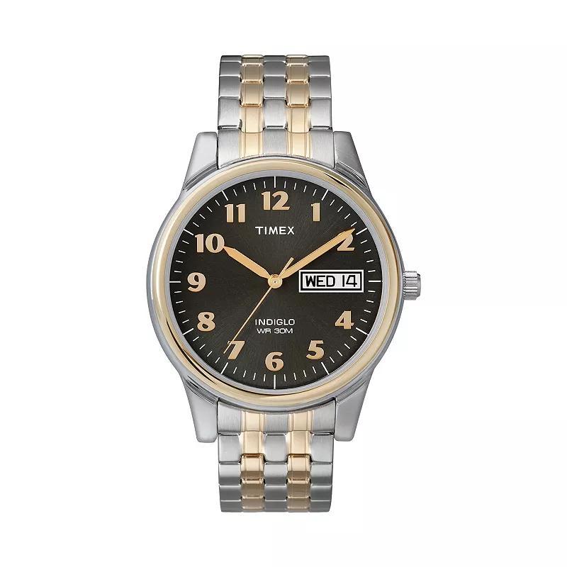 Timex® Men's Two Tone Expansion Watch - T26481, Size: Medium Product Image