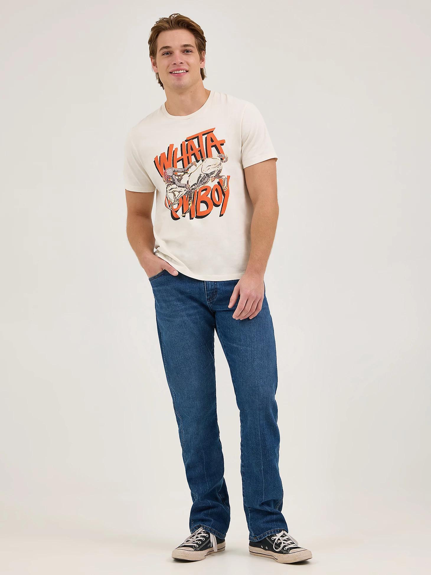 Wrangler x Whataburger Men's Cowboy Graphic T-Shirt | Men's SHIRTS | Wrangler® Product Image