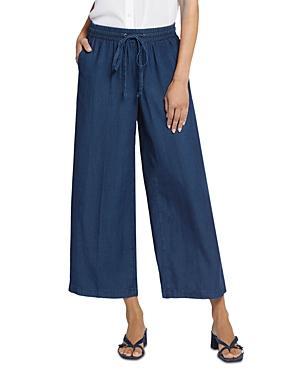 Nydj Jayne Pull On Wide Leg Ankle Pants Product Image