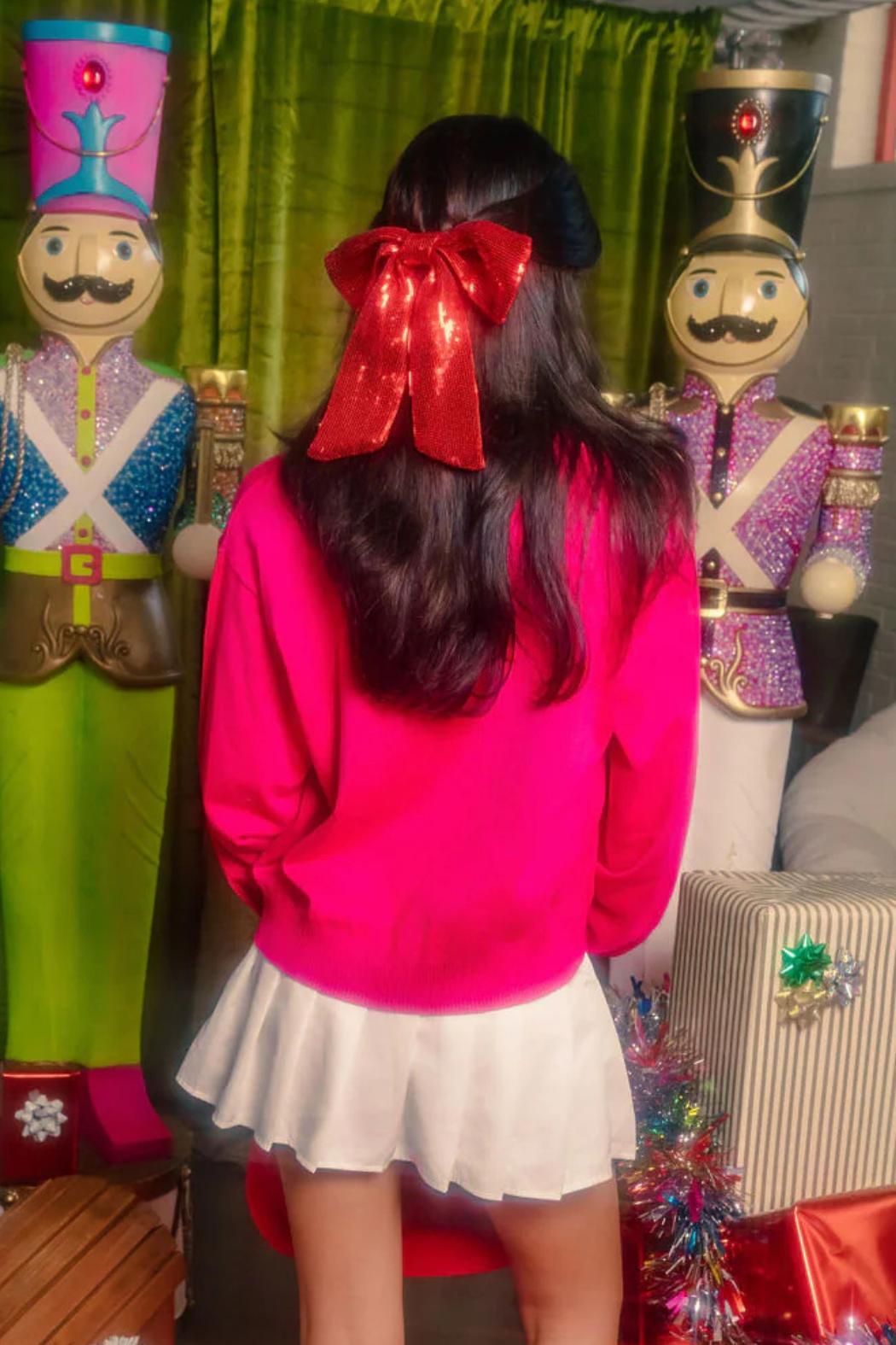 Candy Cane Cardigan Product Image