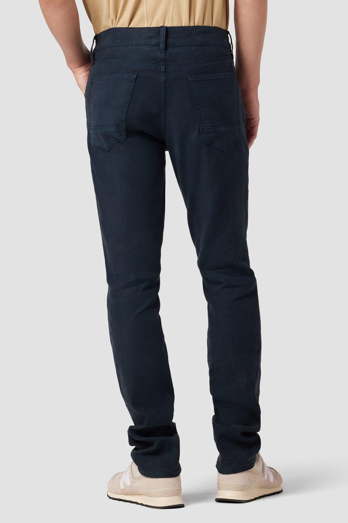 Mens Barathea Wool Kick Flare Trousers Product Image