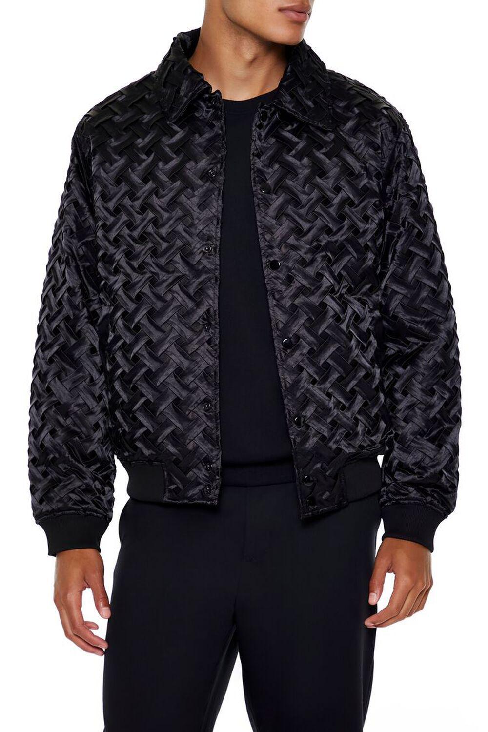 Textured Bomber Jacket | Forever 21 Product Image