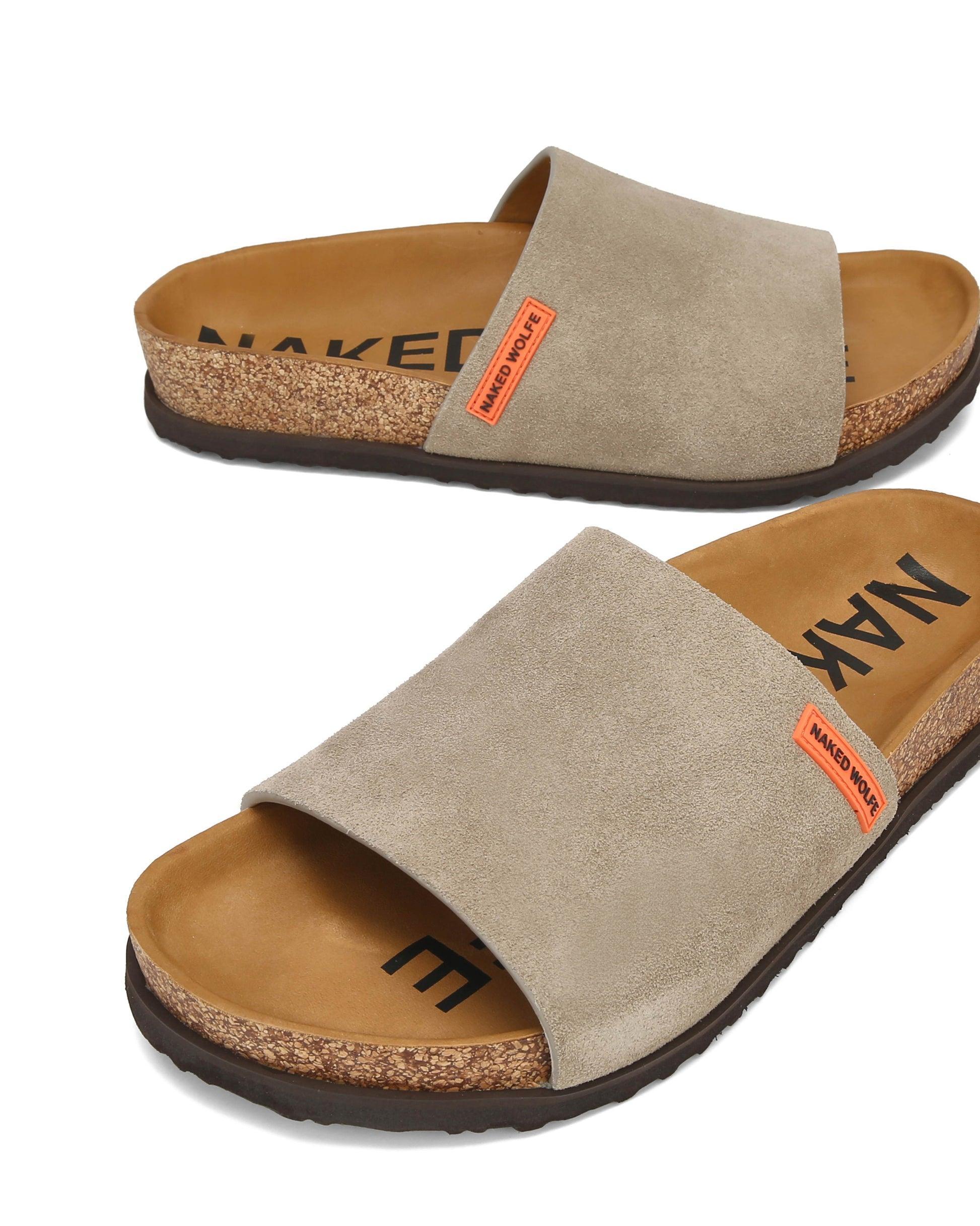 Moody Taupe Suede Product Image