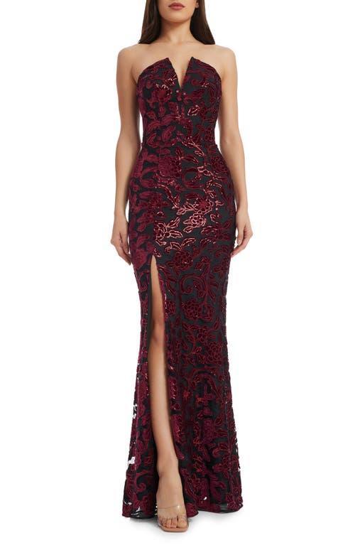 Womens Fernanda Sequin Mermaid Gown Product Image