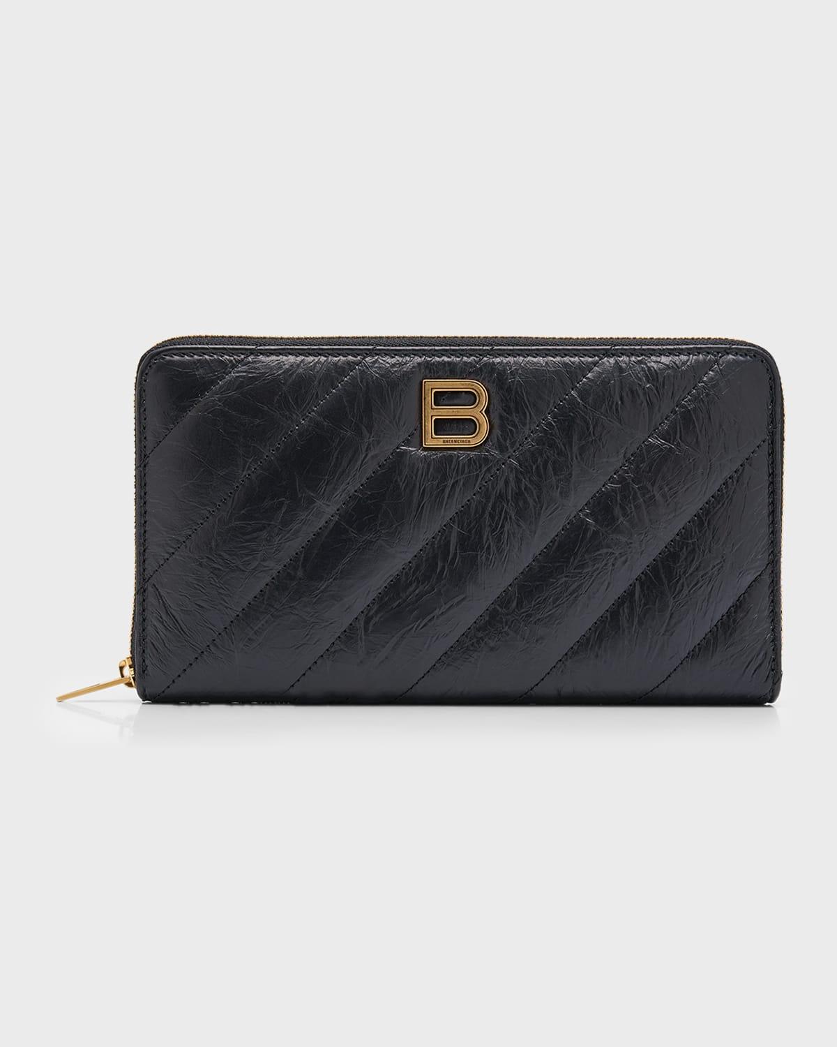 Crush Continental Wallet Quilted Product Image