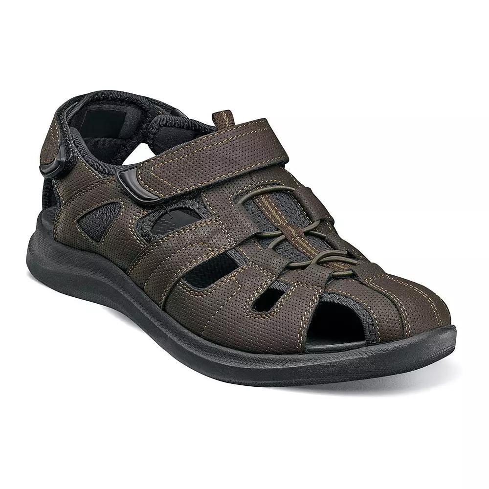 Nunn Bush® Rio Vista Men's Fisherman Sandals, Size: 10, Brown Product Image