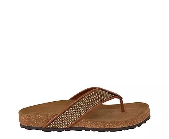 Italian Shoemakers Delani Women's Sandals, Size: 8, Luggage Product Image