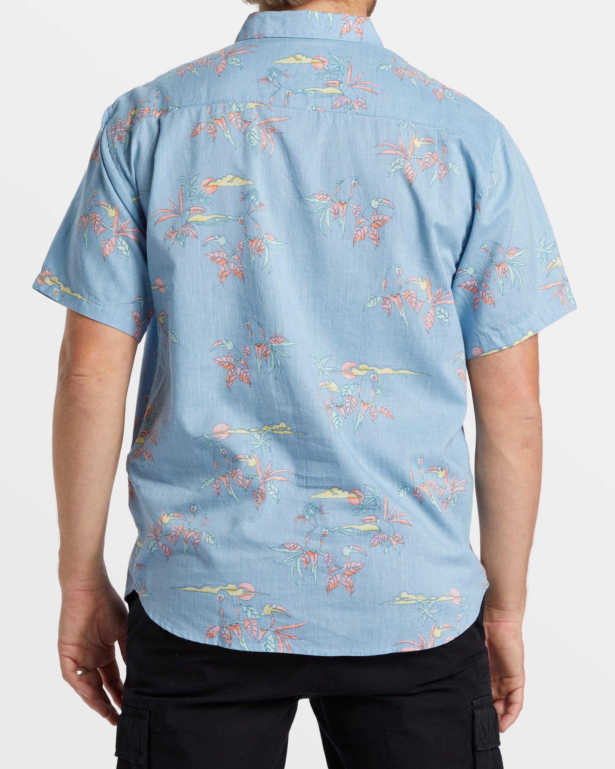 Sundays Short Sleeve Shirt - Coastal Blue Male Product Image