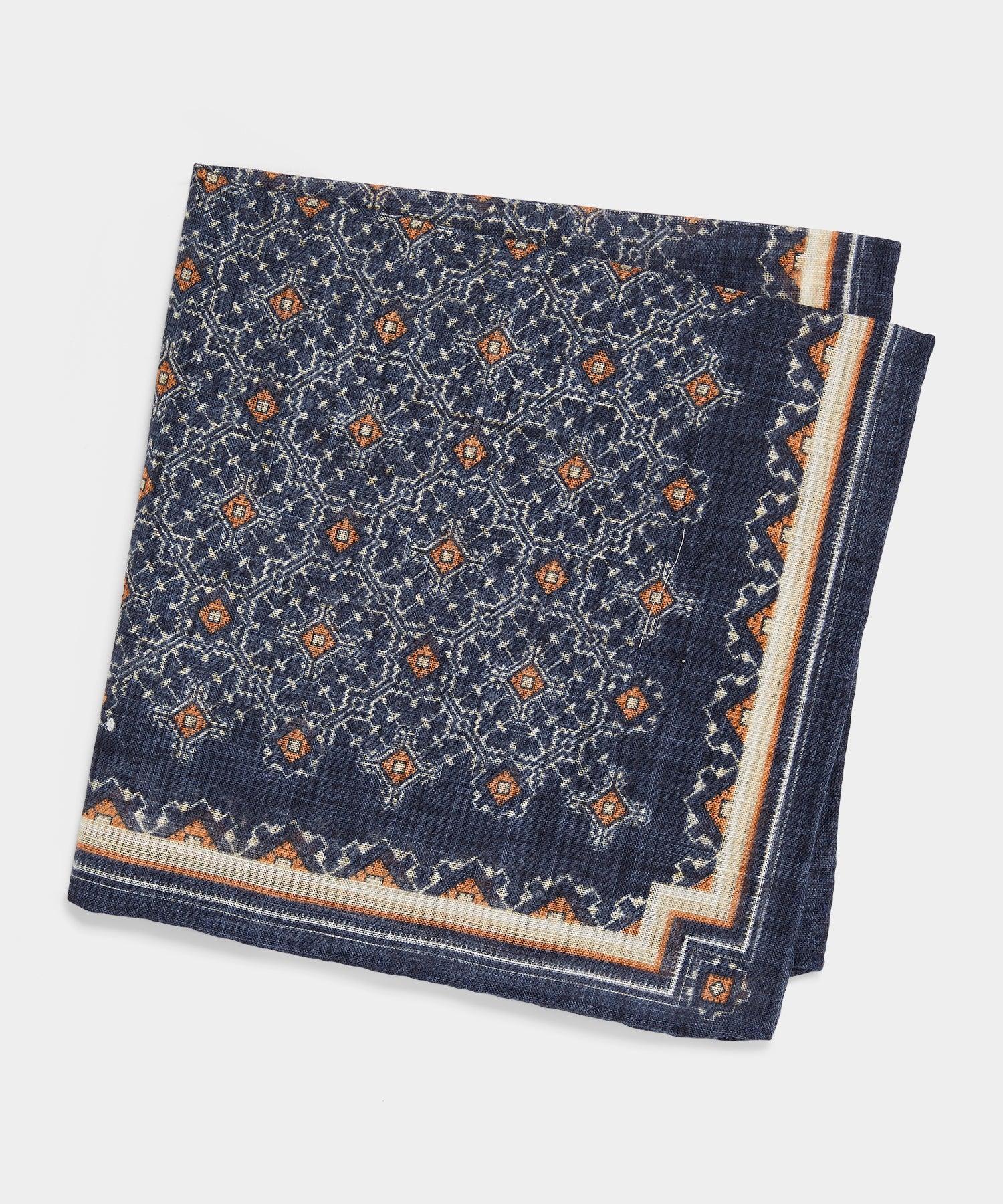 Lattice Geometric Pocket Square Product Image