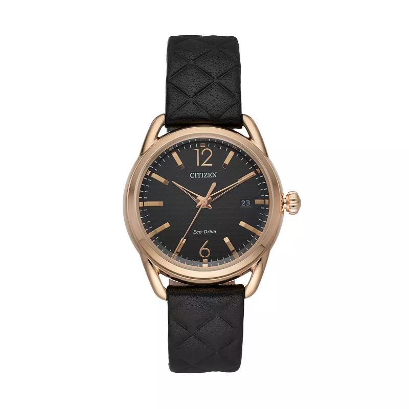 Drive from Citizen Eco-Drive Womens LTR Leather Watch - FE6083-13E Black Product Image