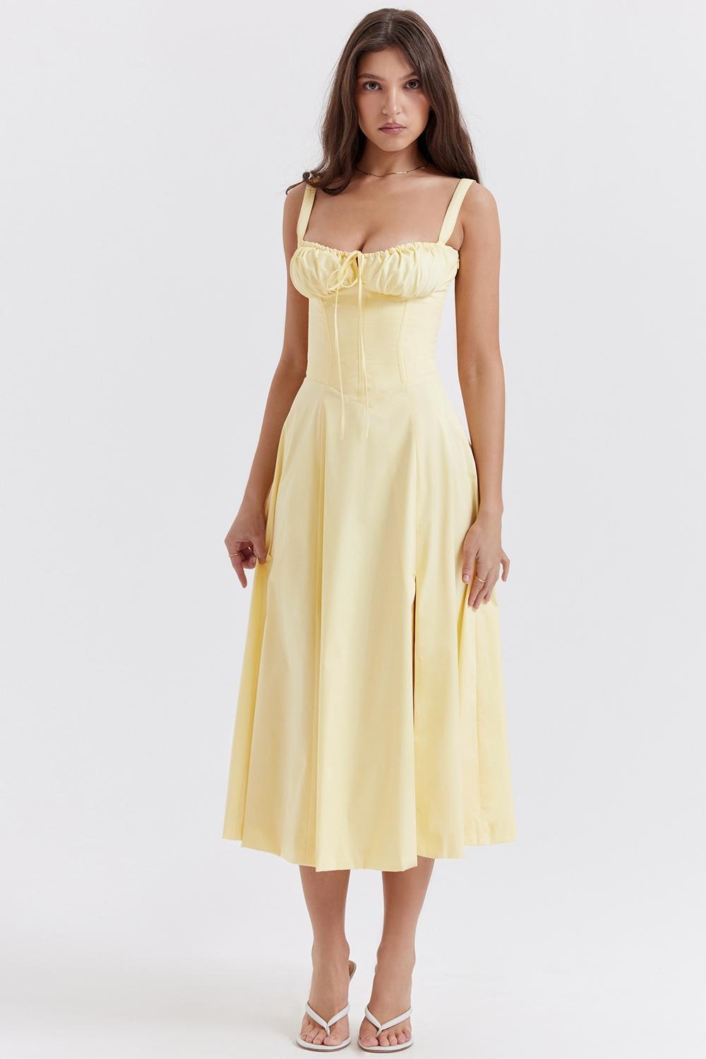 Carmen Buttercup Bustier Sundress Product Image