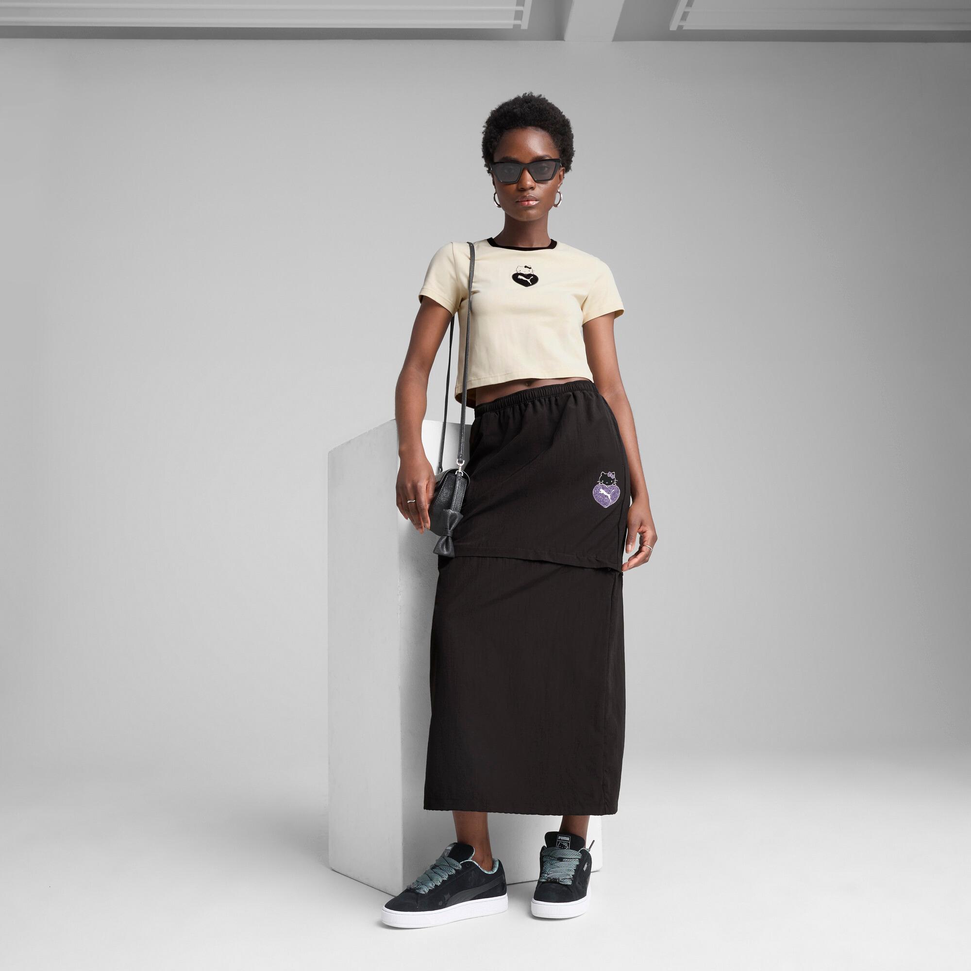 PUMA x HELLO KITTY® AND FRIENDS Women's Graphic Baby Tee Product Image