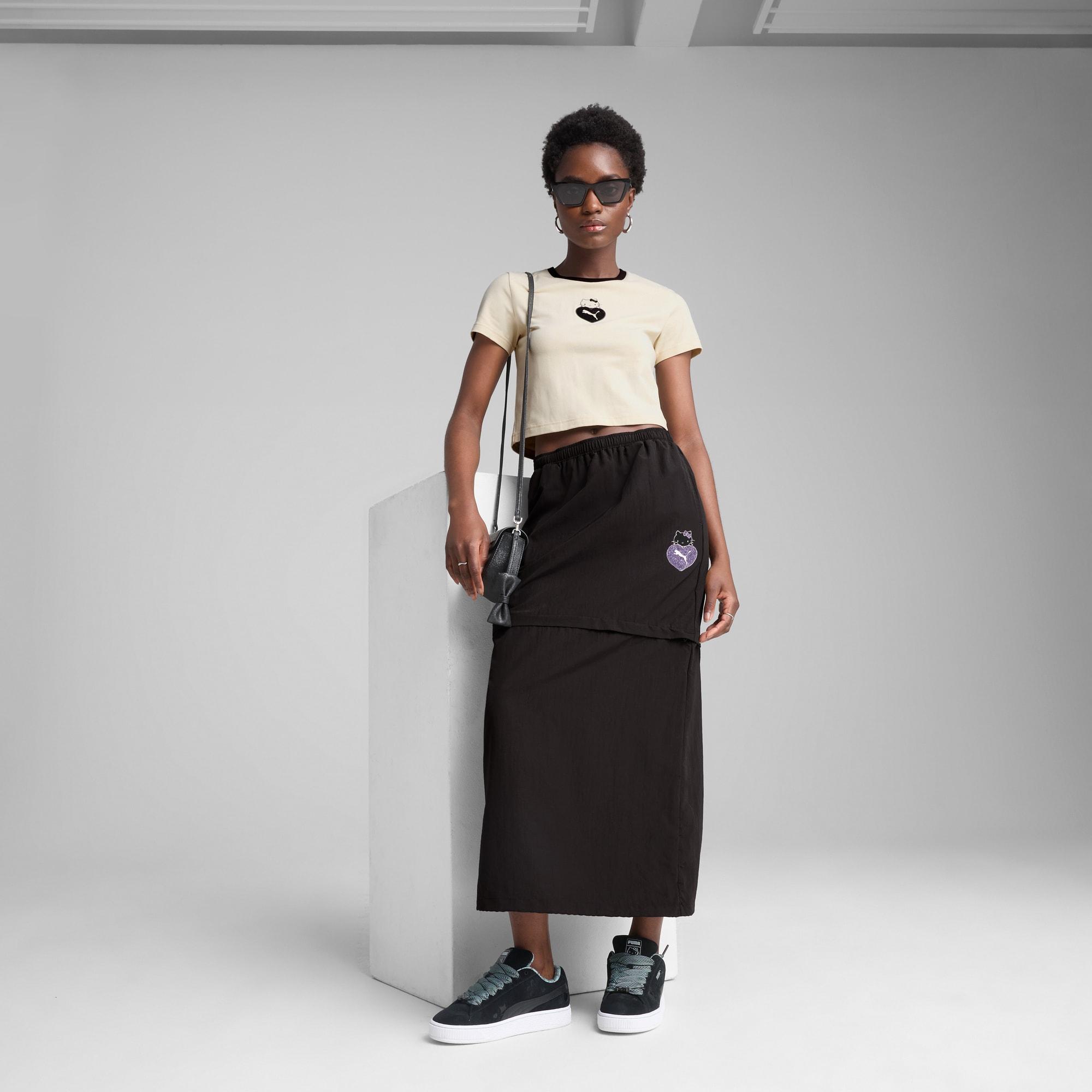 PUMA x HELLO KITTY® AND FRIENDS Women's Graphic Baby Tee Product Image