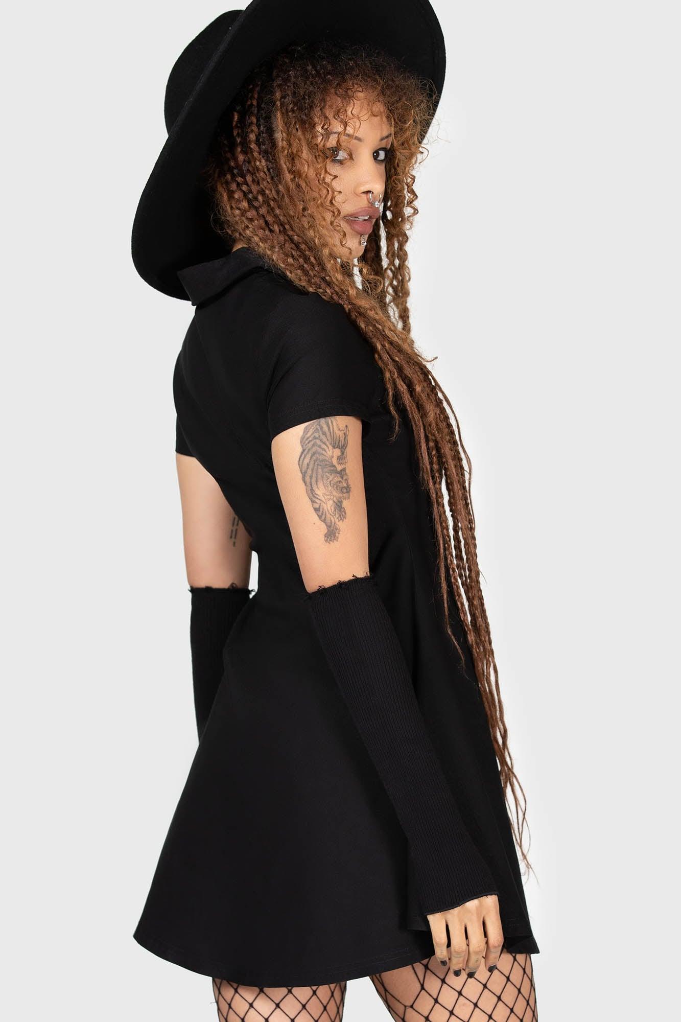 Lil Vampurr Collar Dress Female Product Image