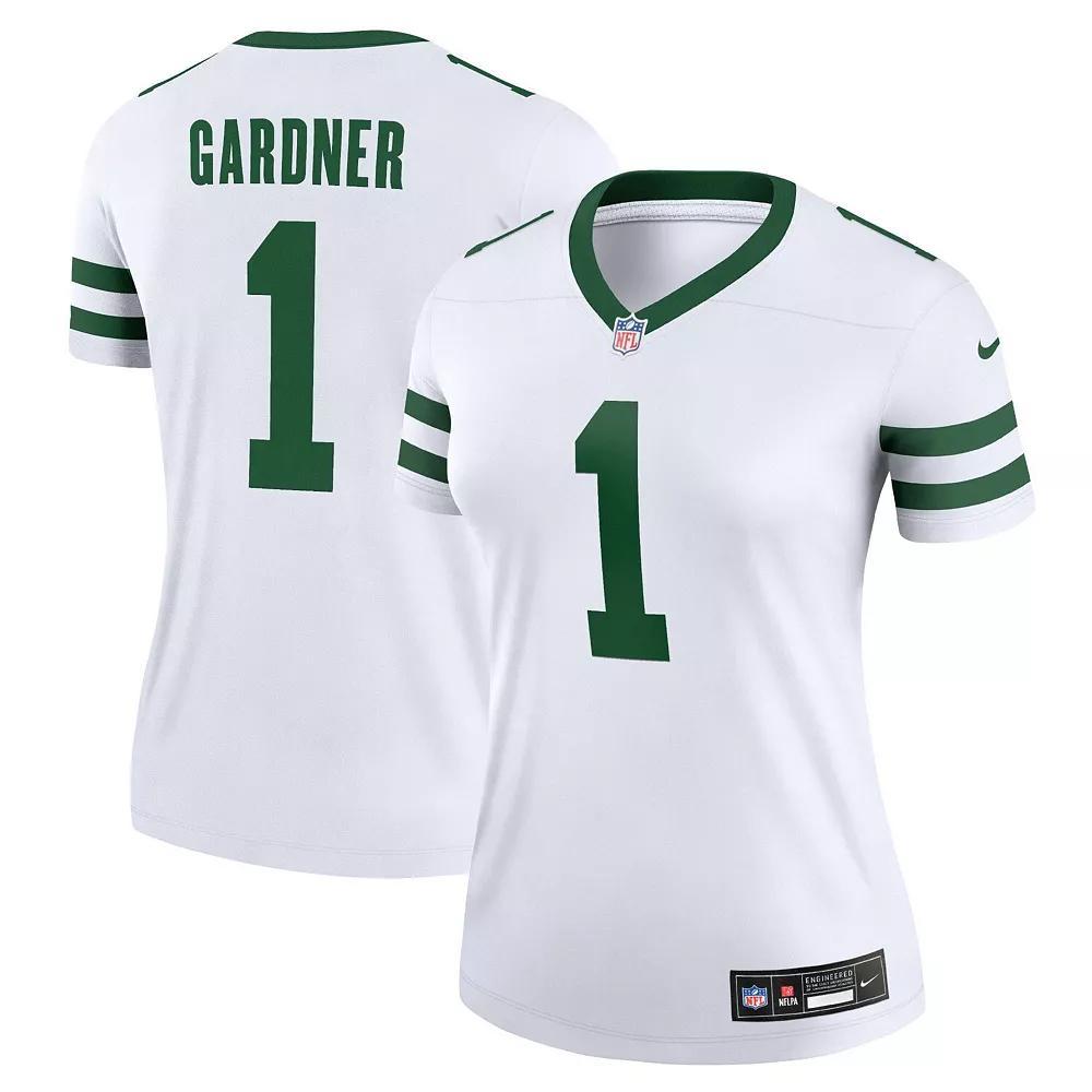 Women's Nike Sauce Gardner White New York Jets Alternate Legend Jersey, Size: 2XL Product Image