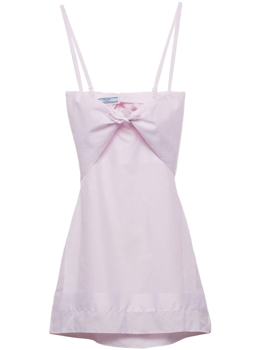 cotton mini-dress Product Image