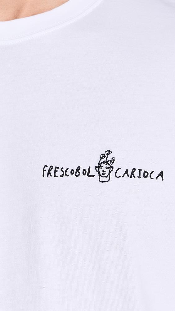 Frescobol Carioca Frescobol Caricoca x John Booth Rosa Cotton Tee | Shopbop Product Image