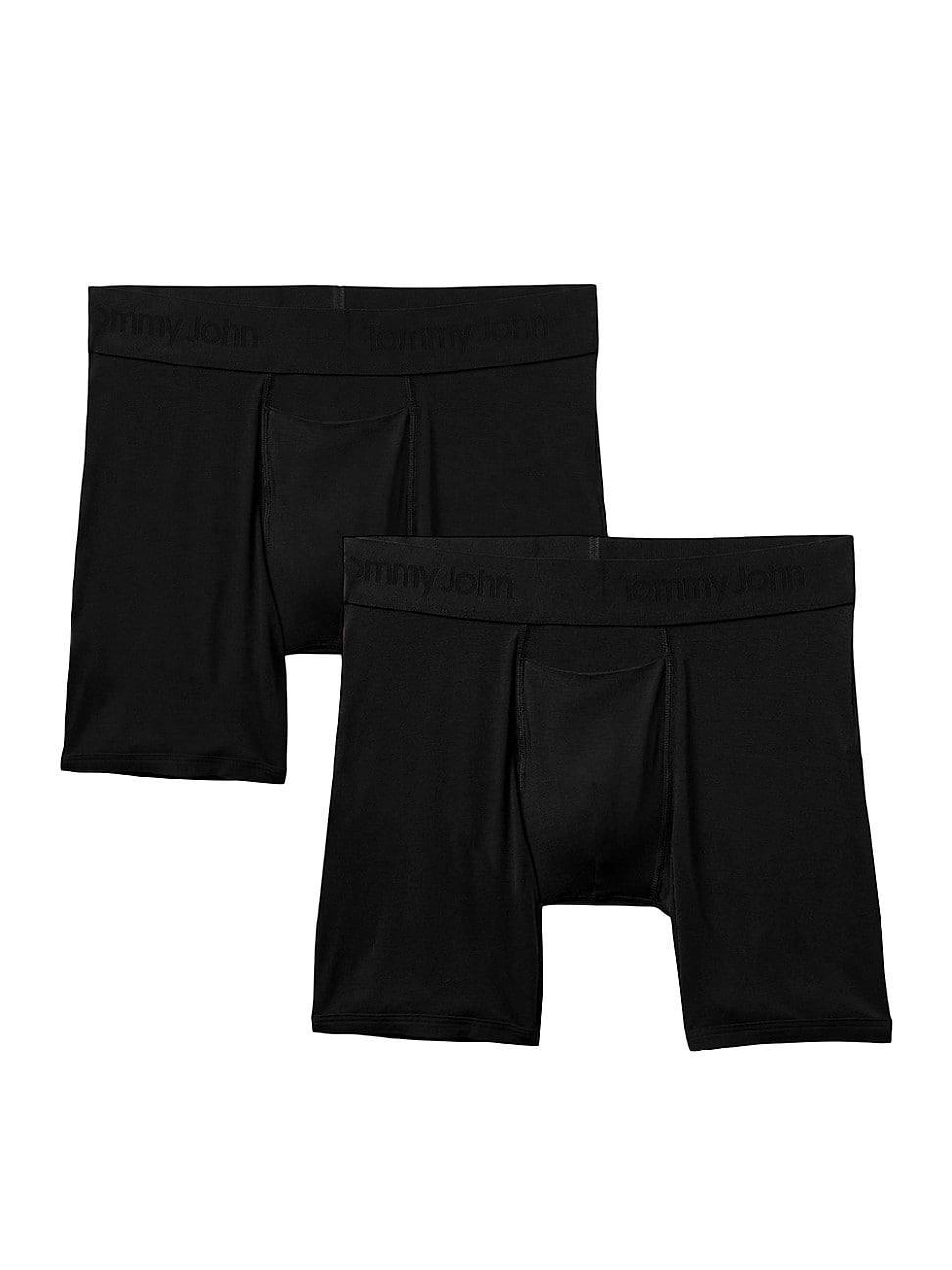 Tommy John Second Skin 2-Pack 6 Boxer Brief (Multicolor) Men's Underwear Product Image