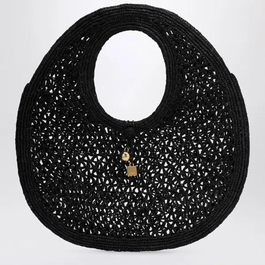 Le Rond Spiaggia raffia shoulder bag Product Image