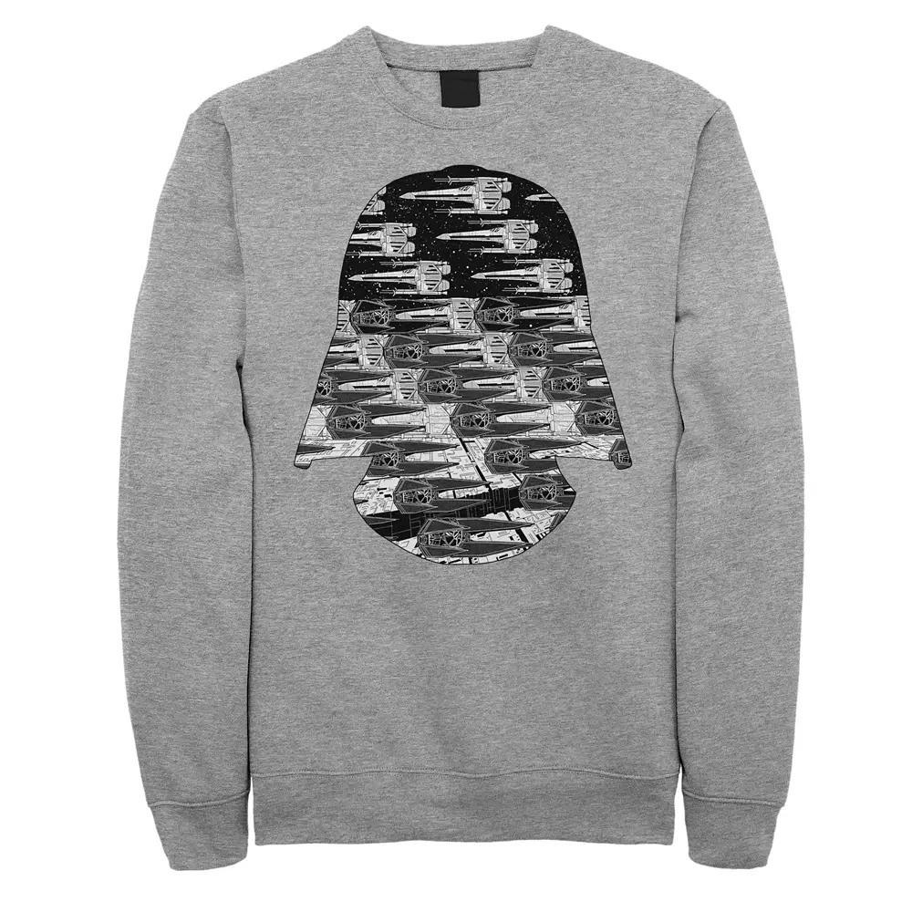 Men's Star Wars Darth Vader Sweatshirt, Size: XL, Athletic Grey Product Image
