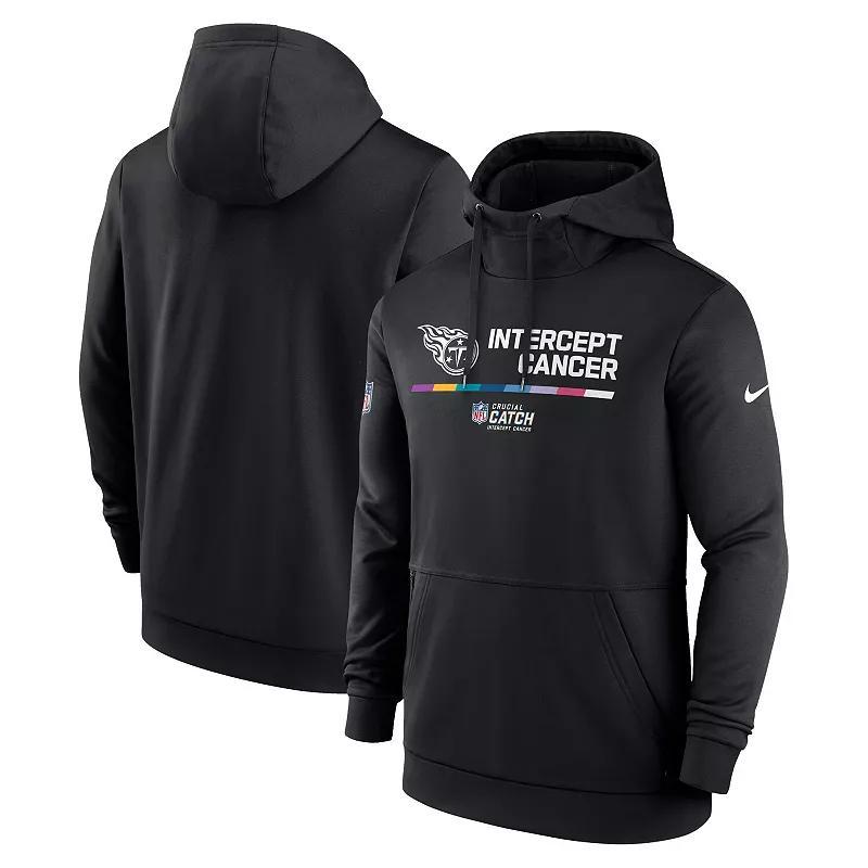 Mens Nike New York Jets NFL Crucial Catch Therma Performance Pullover Hoodie Product Image