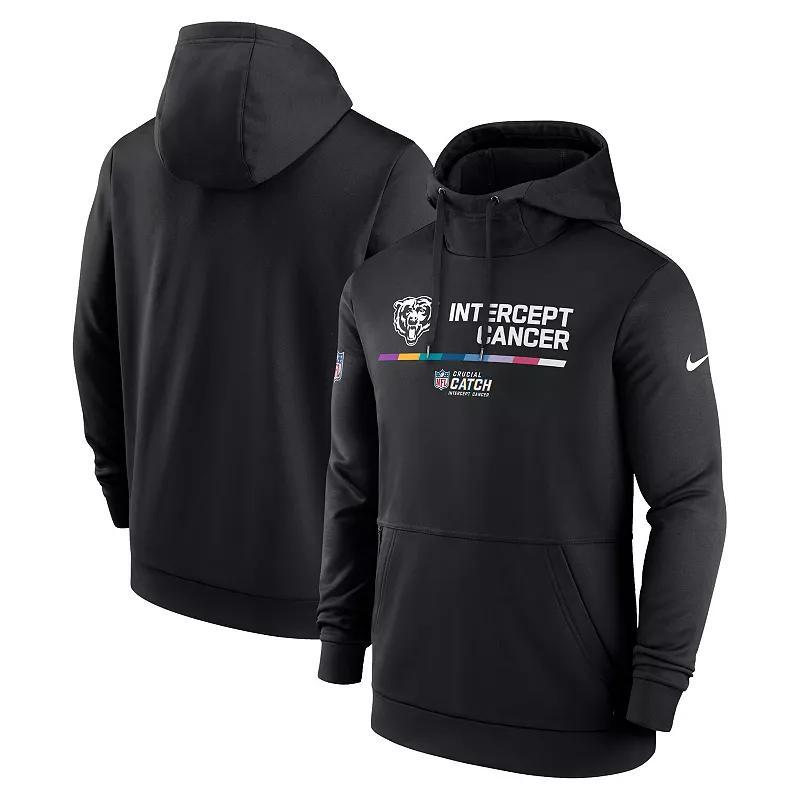 Mens Nike Arizona Cardinals NFL Crucial Catch Therma Performance Pullover Hoodie Product Image