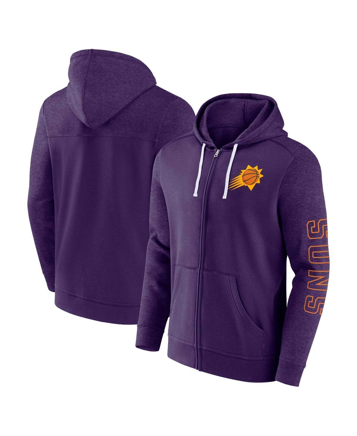 Mens Fanatics Branded Milwaukee Brewers Offensive Line Up Full-Zip Hoodie Blue Product Image