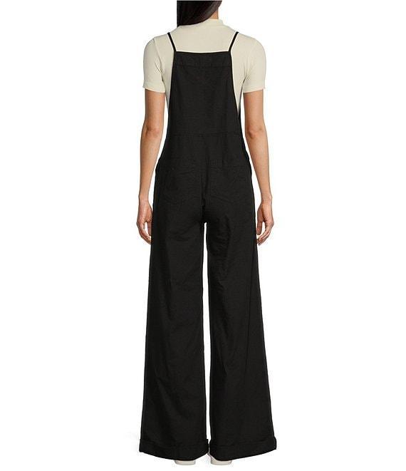 C&V Chelsea & Violet Sleeveless Vintage Overall Jumpsuit Product Image