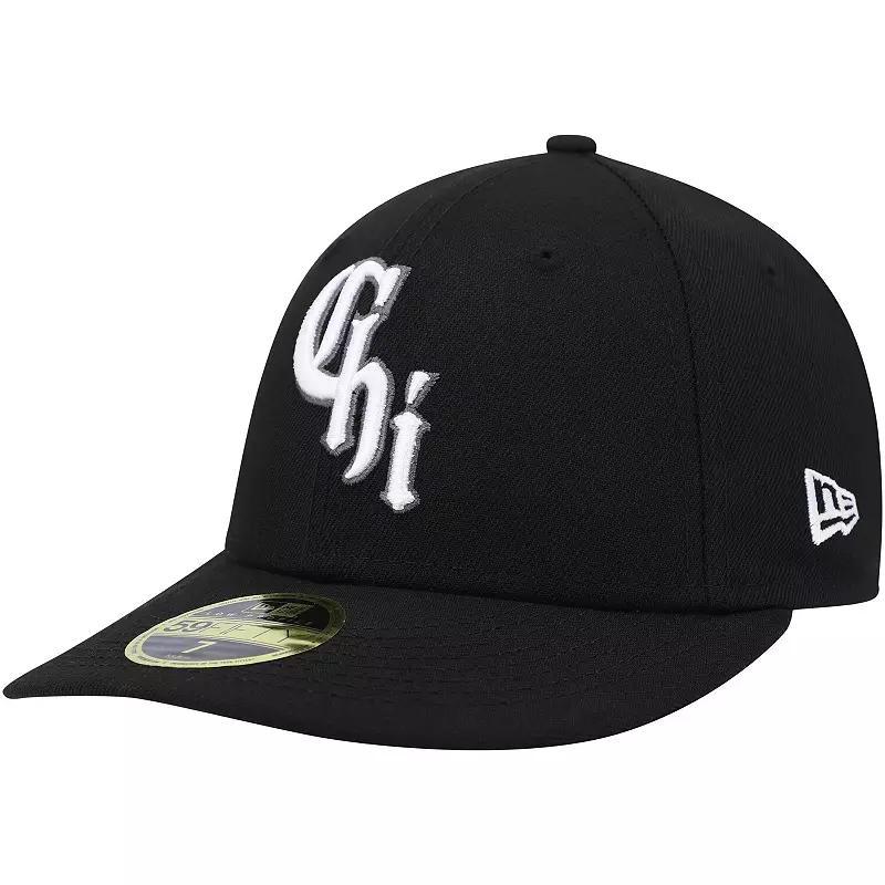Men's New Era Black Chicago White Sox City Connect 59FIFTY Fitted Hat, Size: 7 7/8 Product Image