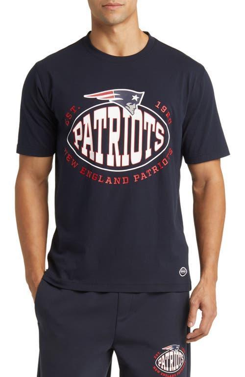 Men's BOSS X NFL  Navy New England Patriots Trap T-Shirt, Size: 2XL, Blue Product Image