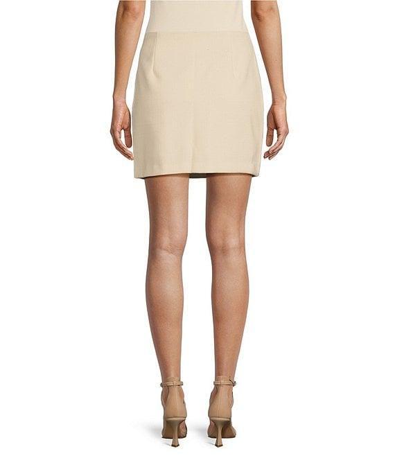 Blu Pepper Coordinating Boucle Mini Skirt Product Image