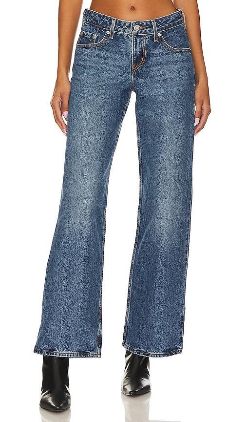 Levis Loose Low Rise Wide Leg Jeans in Real Recognize Real Product Image