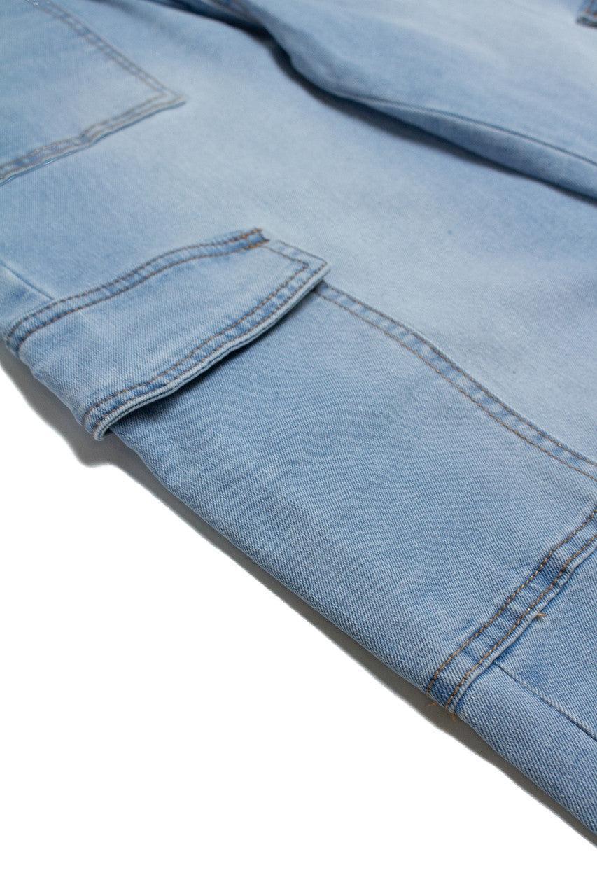 Light Wash Skater Jeans Product Image