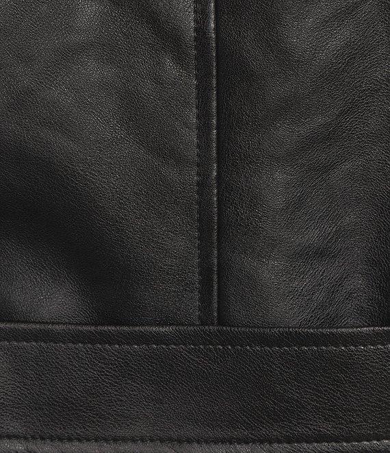 Azalea Wang Plus Size Kaya Faux Fur Oversize Shawl Collar Belted Trench Coat Product Image