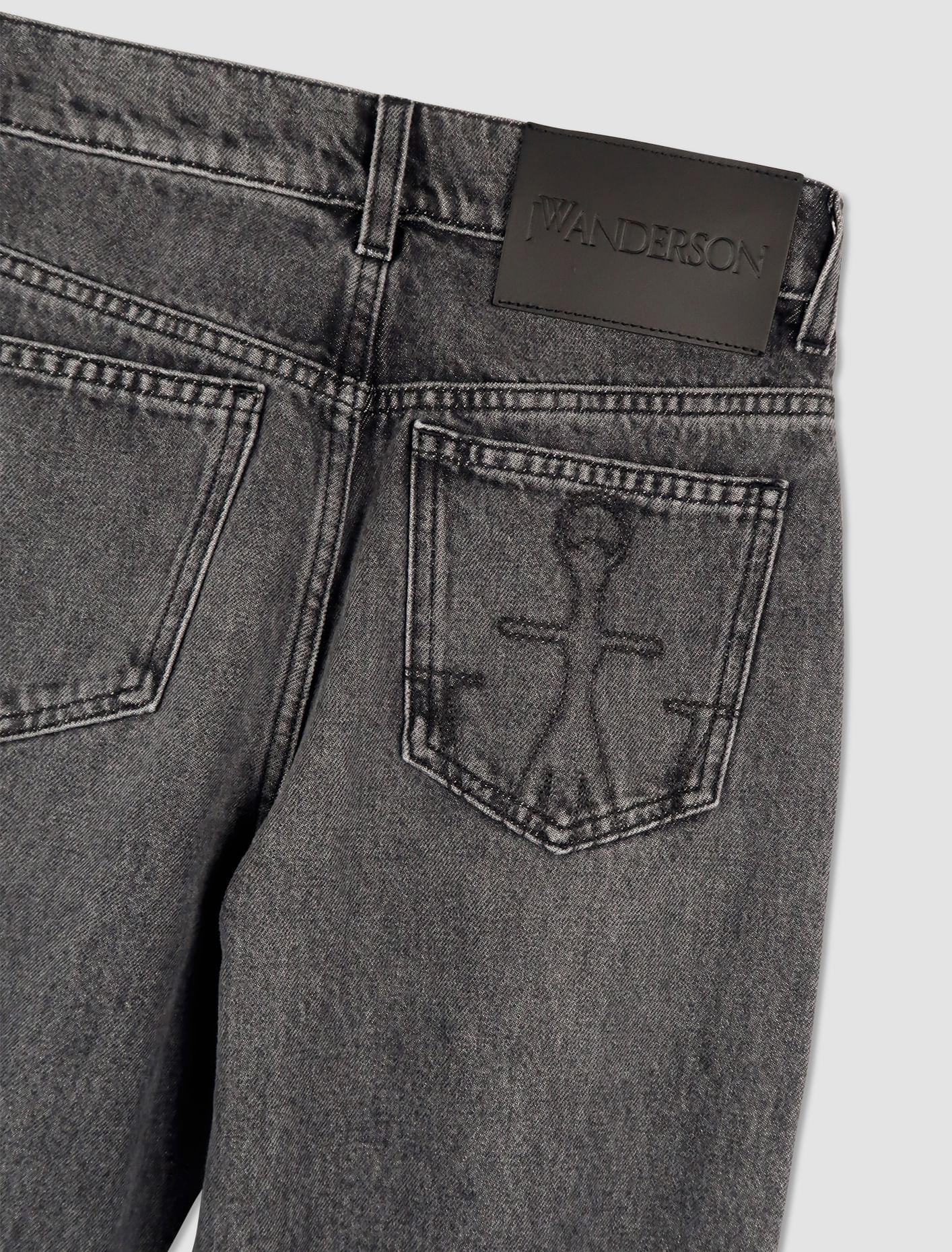 JW ANDERSON Jeans Bucket In Grey Product Image