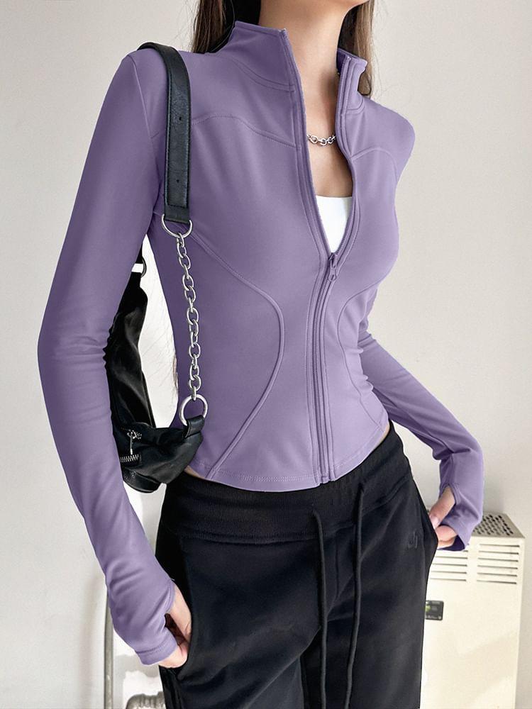 Plain Zip Sports Jacket Product Image