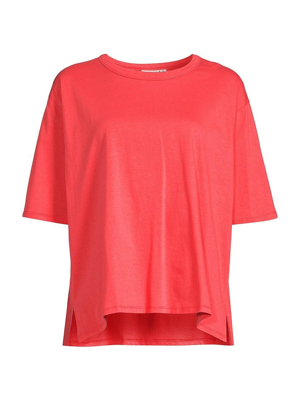 Womens Doreann Cotton Jersey T-Shirt Product Image
