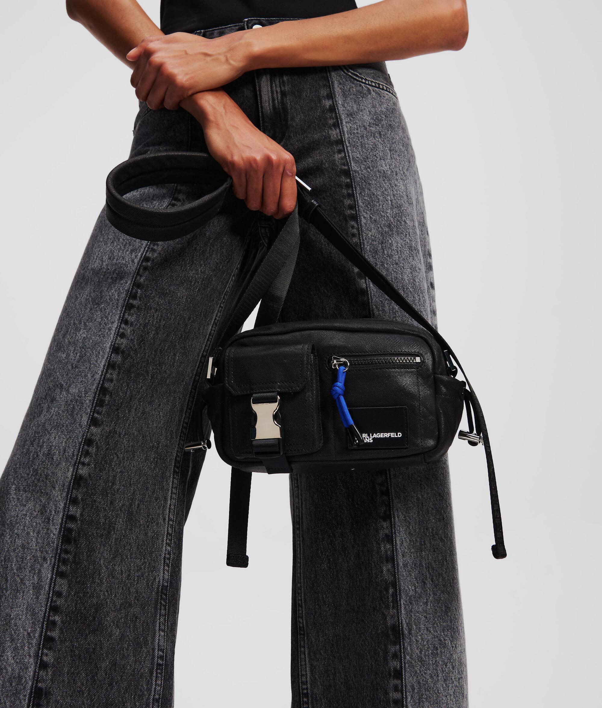 UTILITY COATED DENIM CAMERA BAG Product Image