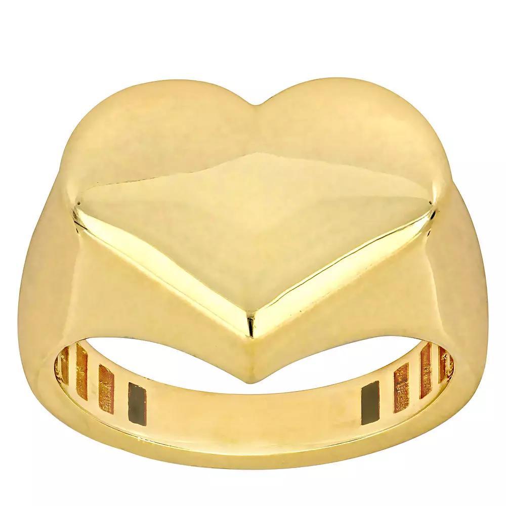 Stella Grace 14k Gold Heart Shape Ring, Women's, Size: 5 Product Image