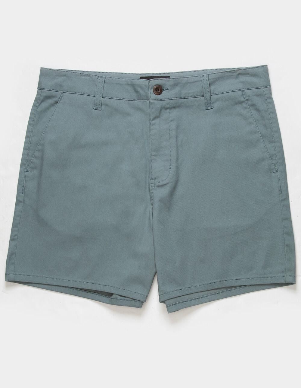 RSQ Mens Shorter 5'' Chino Shorts - STORM BLUE Product Image