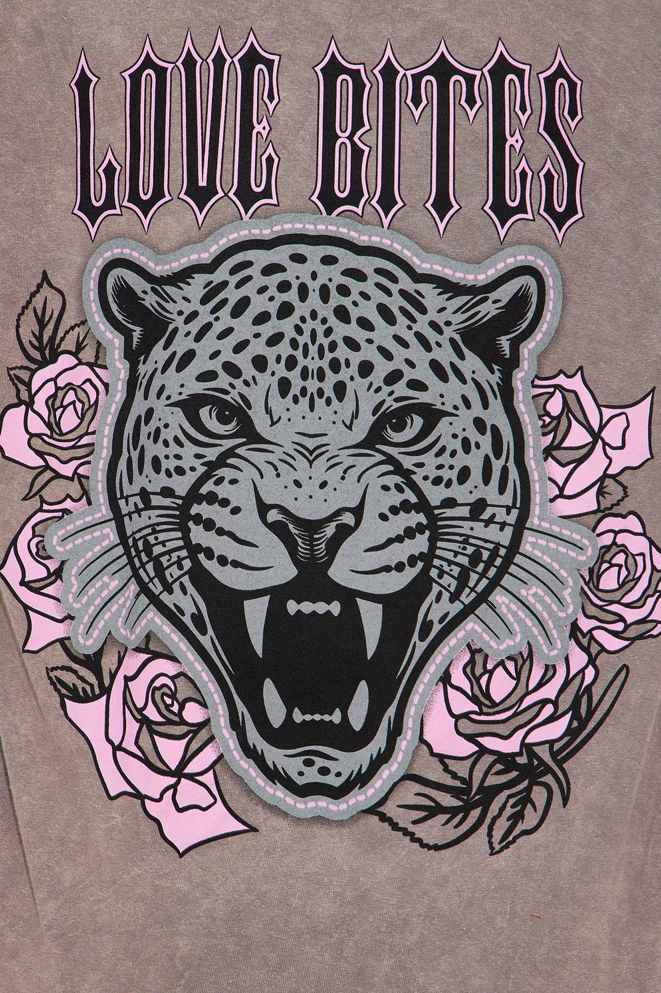 Def Leppard Washed Tee - Charcoal Product Image