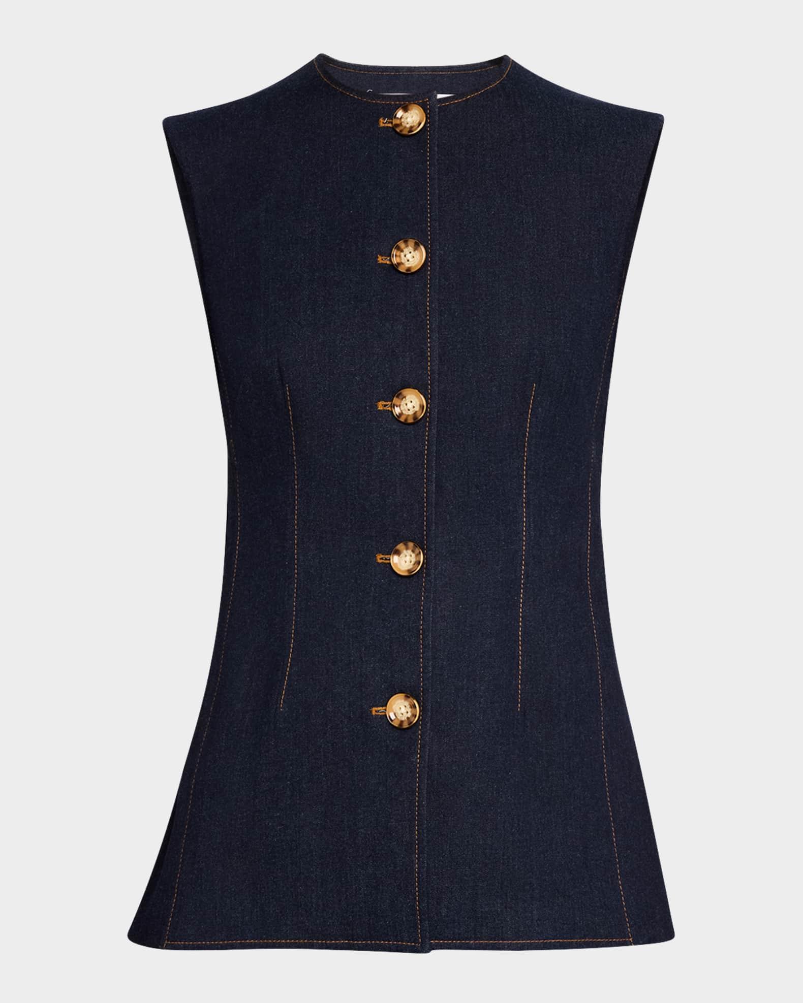 Jessup Denim Vest Product Image
