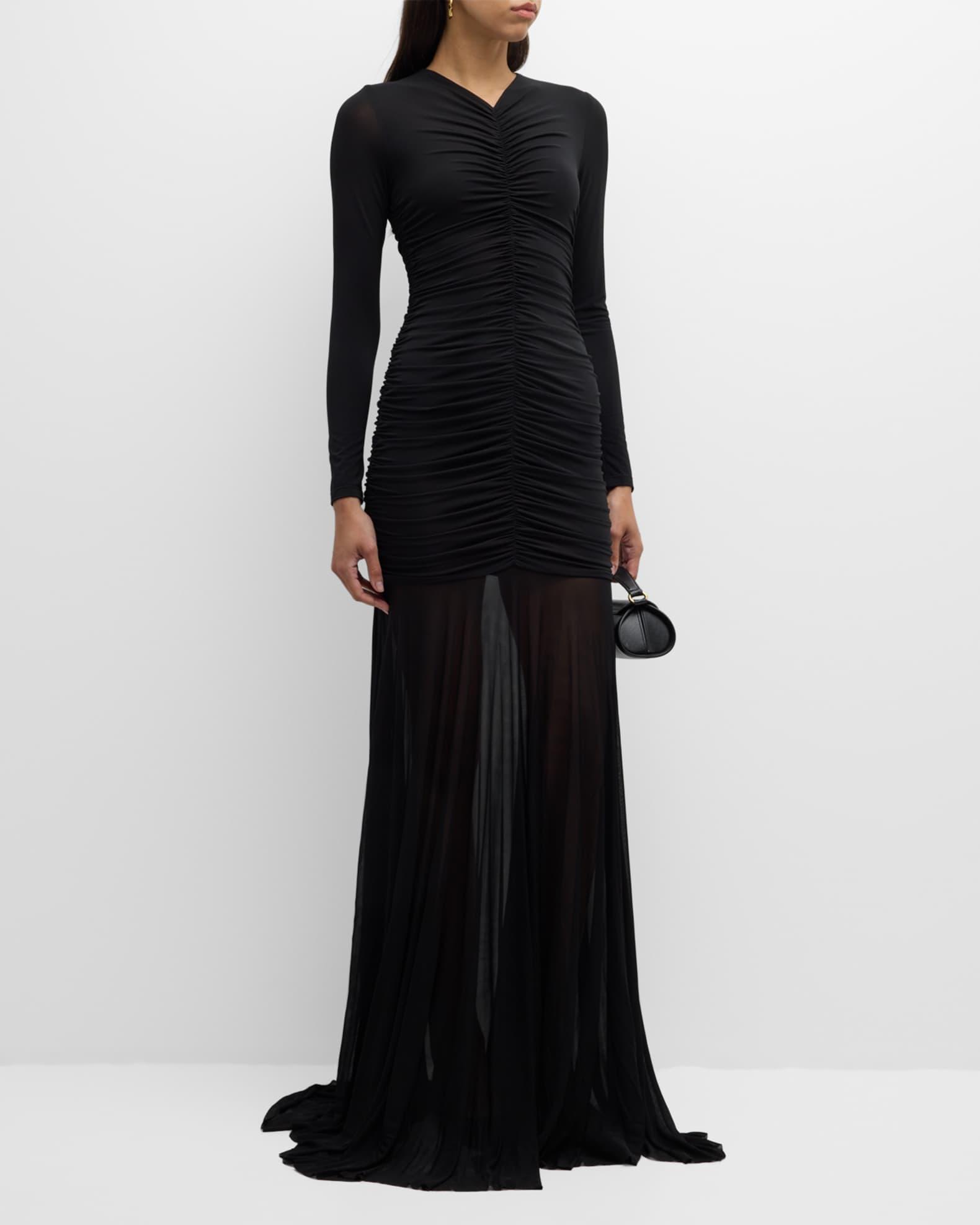 Fawn Ruched Column Gown Product Image