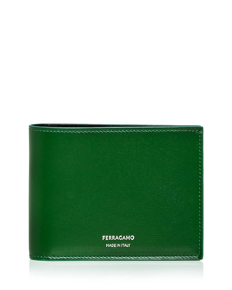 Ferragamo Mens Florence Leather Bifold Wallet Product Image