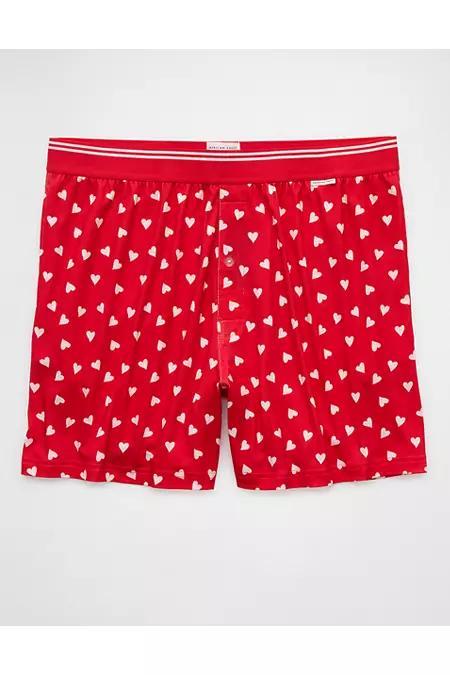 AEO Mens Valentines Day Hearts Ultra Soft Pocket Boxer Short Mens Product Image