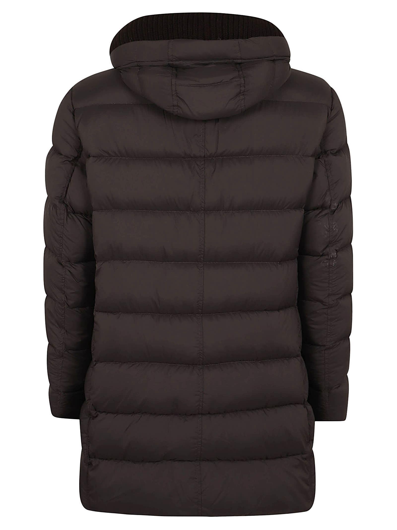 HERNO Padded Jacket In Dark Brown Product Image
